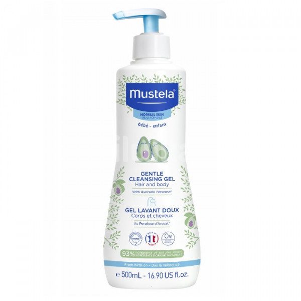 MUSTELA GEL LAVANT DOUX BEBE ET ENFANT PEAU NORMALE 500ML