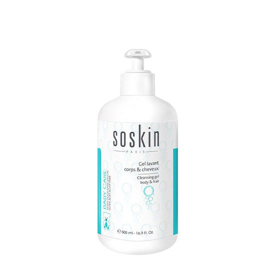 SOSKIN BABY GEL LAVANT CORPS ET CHEVEUX 500ML