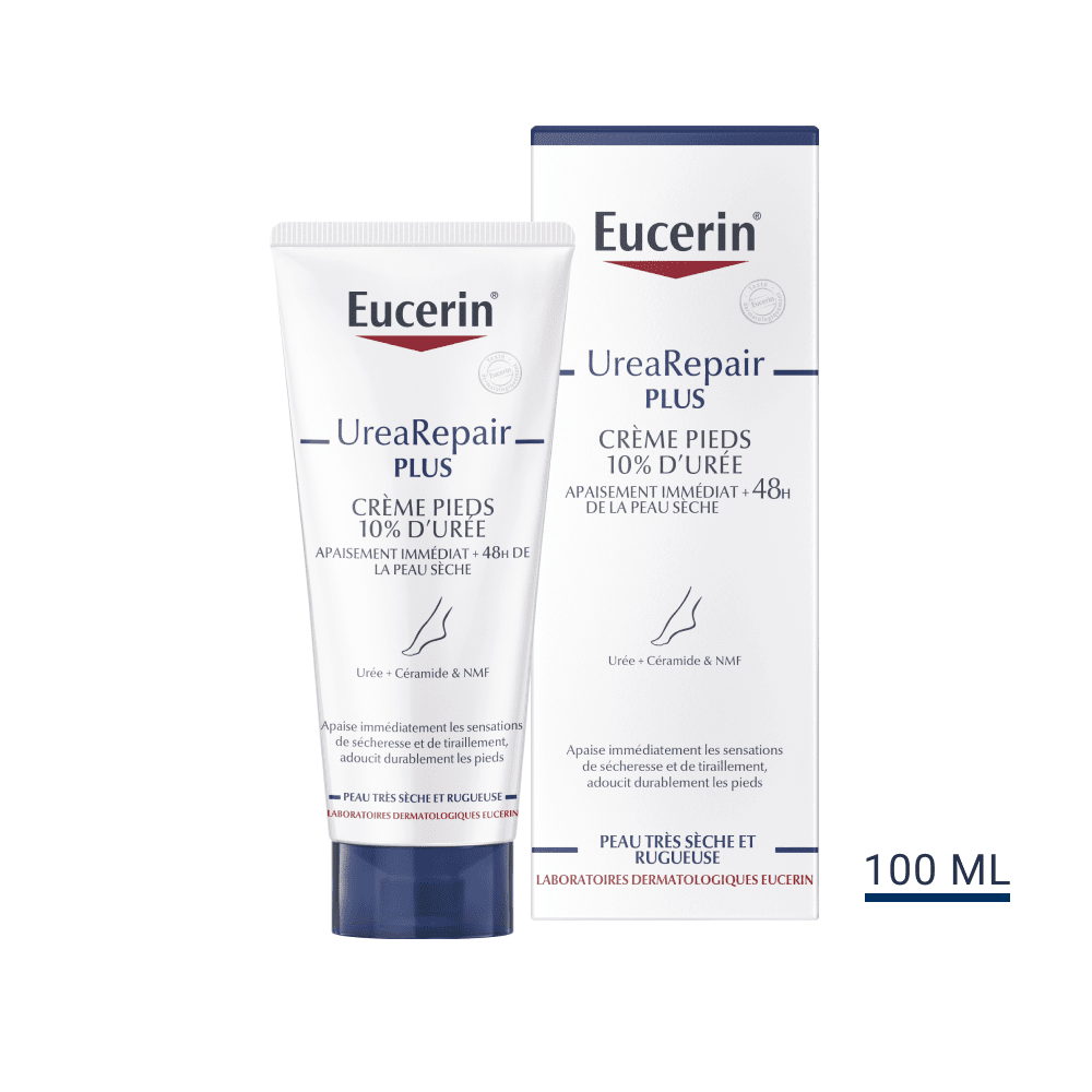 EUCERIN CREME PIEDS REPARATRICE 10% UREE PEAU SECHE 100ML