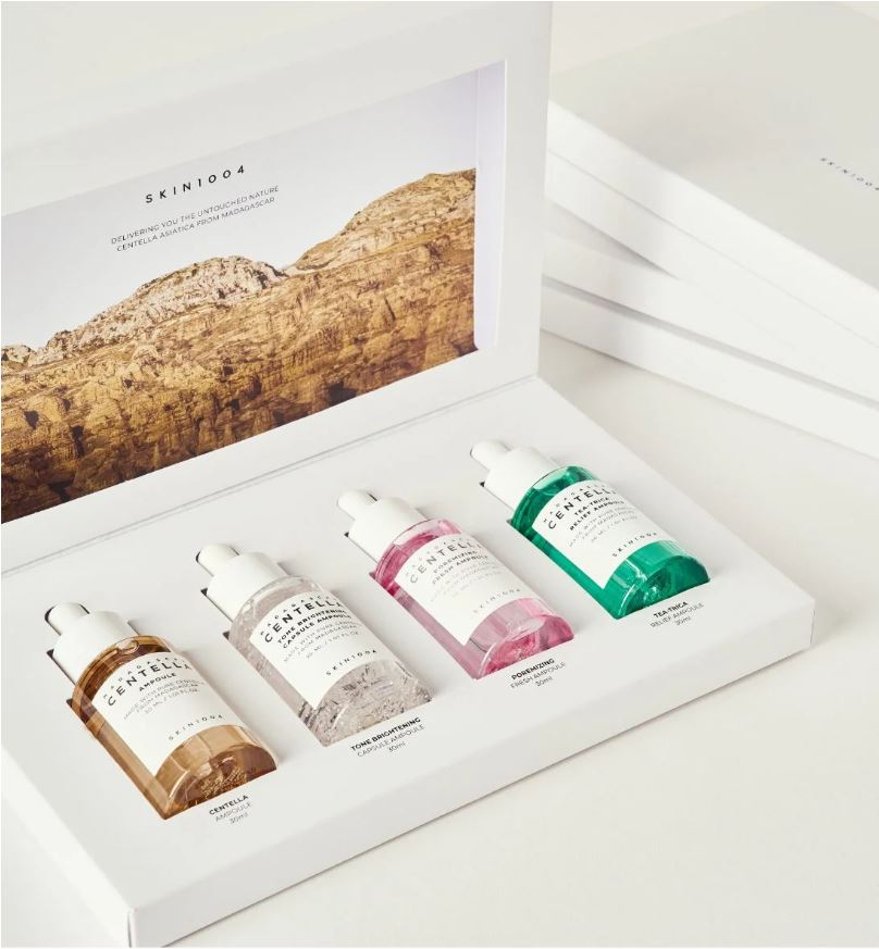 Skin1004 – Coffret Découverte Centella Ampoule (4 mini-ampoules)