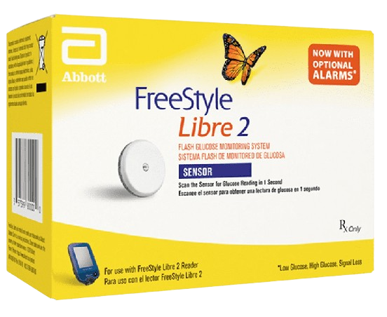 Capteur Abbott Freestyle Libre 2  (+1 Patch adhésif offert)