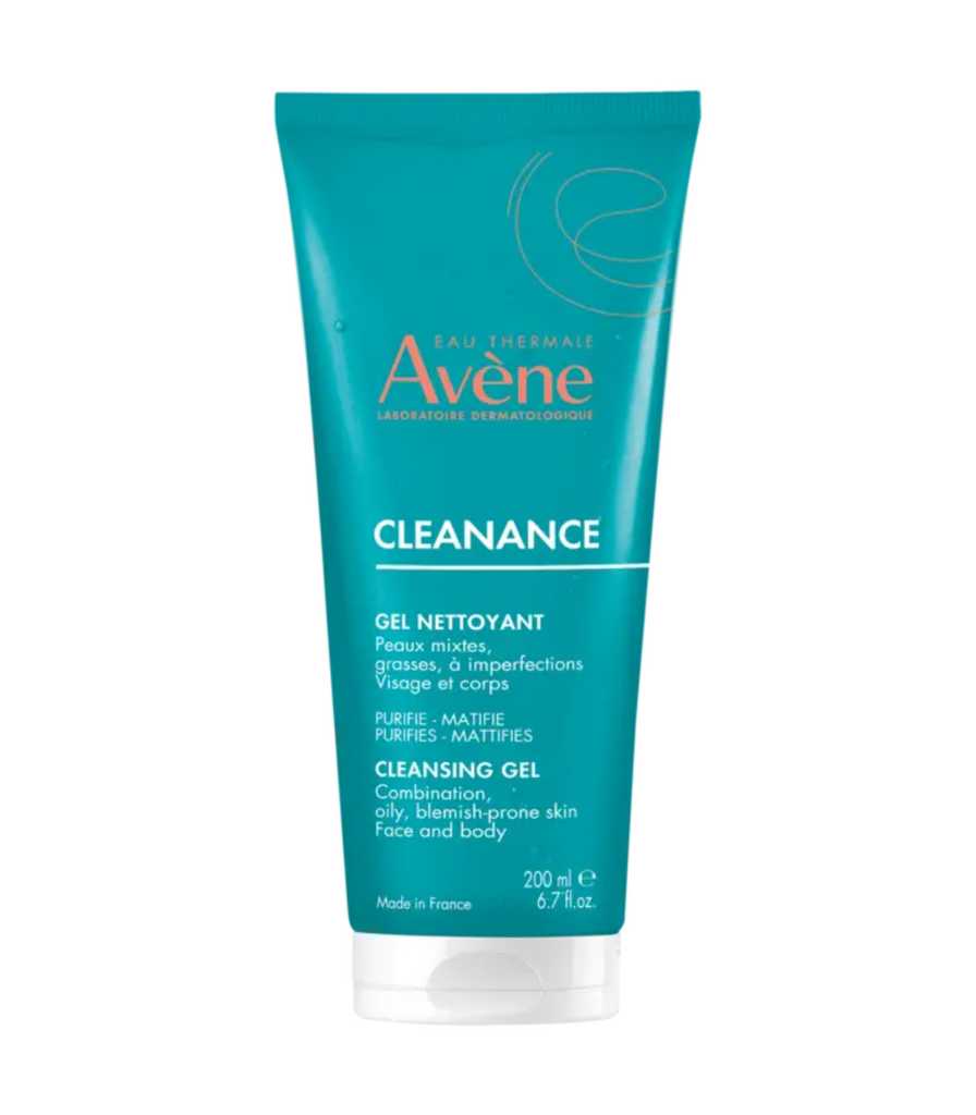 Avène Cleanance Gel Nettoyant Peaux Grasses & Acnéiques – 200 ml