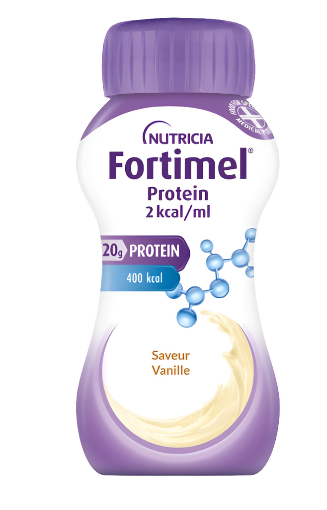 Fortimel Protein 2Kcal : 20g Protéine, 400 kcal, Vitamines et Minéraux