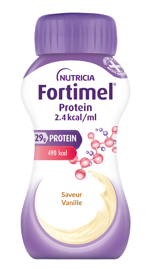 Fortimel Protein : 29g Protéine, 490 kcal, Vitamines et Minéraux