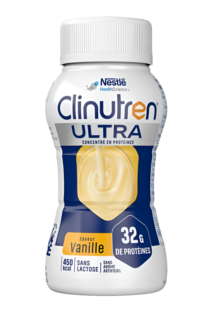 Clinutren Ultra : 32G Protéine, 450 kcal, Vitamines et Mineraux