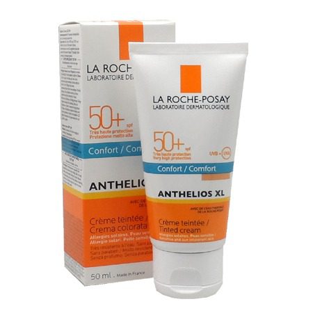 LA ROCHE POSAY ANTHELIOS XL كريم سائل بدون عطر SPF50 50 مل + ماء حراري 50 مل