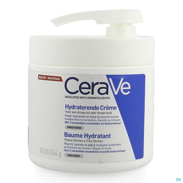 CERAVE BAUME HYDRATANT 454G AVEC POMPE