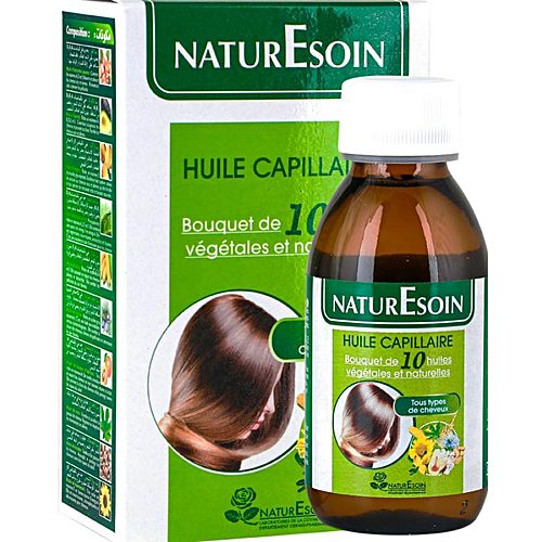NATURESOIN HUILE CAPILLAIRE 10 TOUS TYPES DE CHEVEUX 125ML