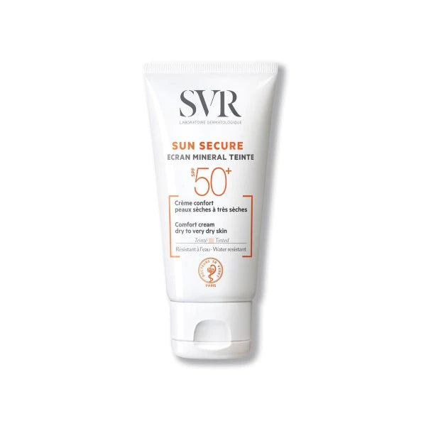 SVR SUN SECURE ECRAN MINERAL TEINTE SPF50+ PEAUX SECHES A TRES SECHES 50ML